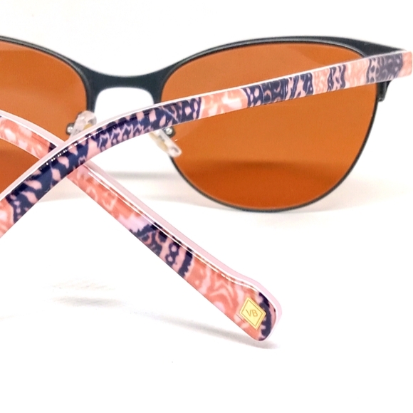 VERA BRADLEY " LYLA" SUNGLASSES WITH NON-PRESCRIPTION LENS: - Picture 13 of 16